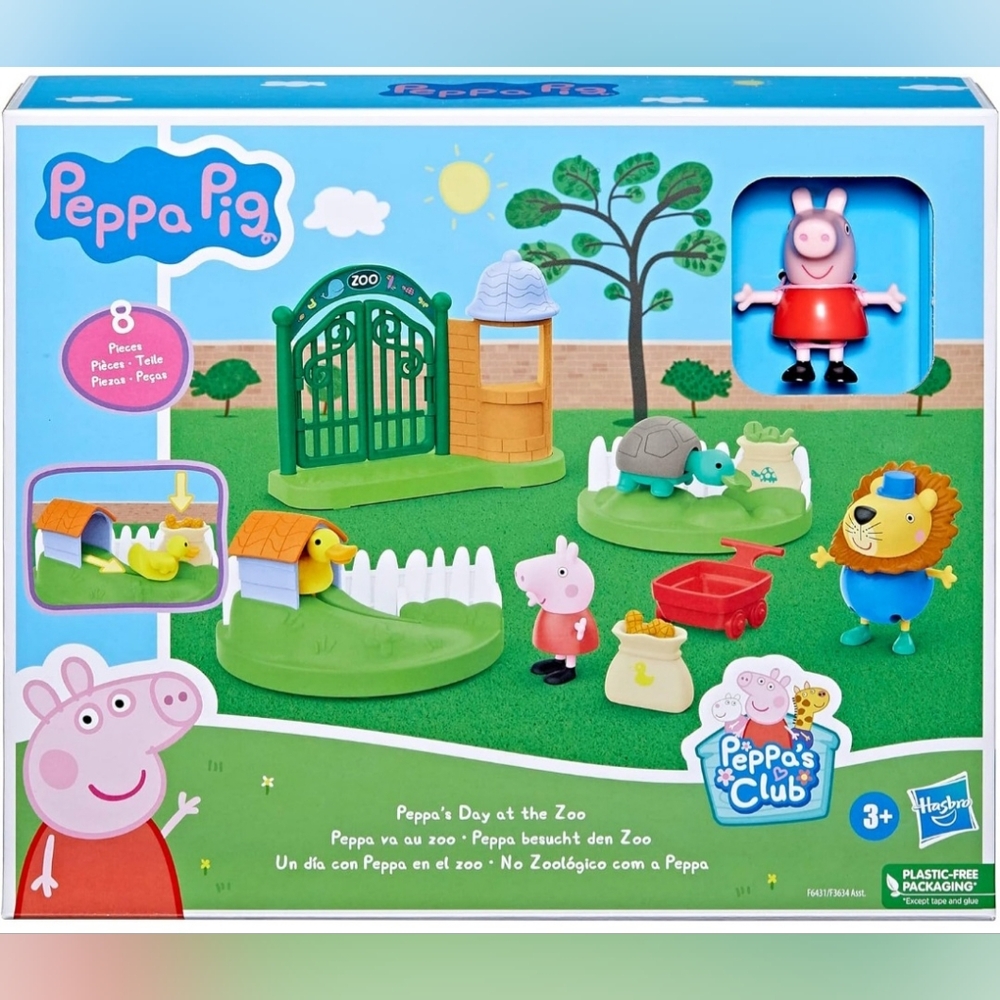 NEW Peppa's Day At The Zoo